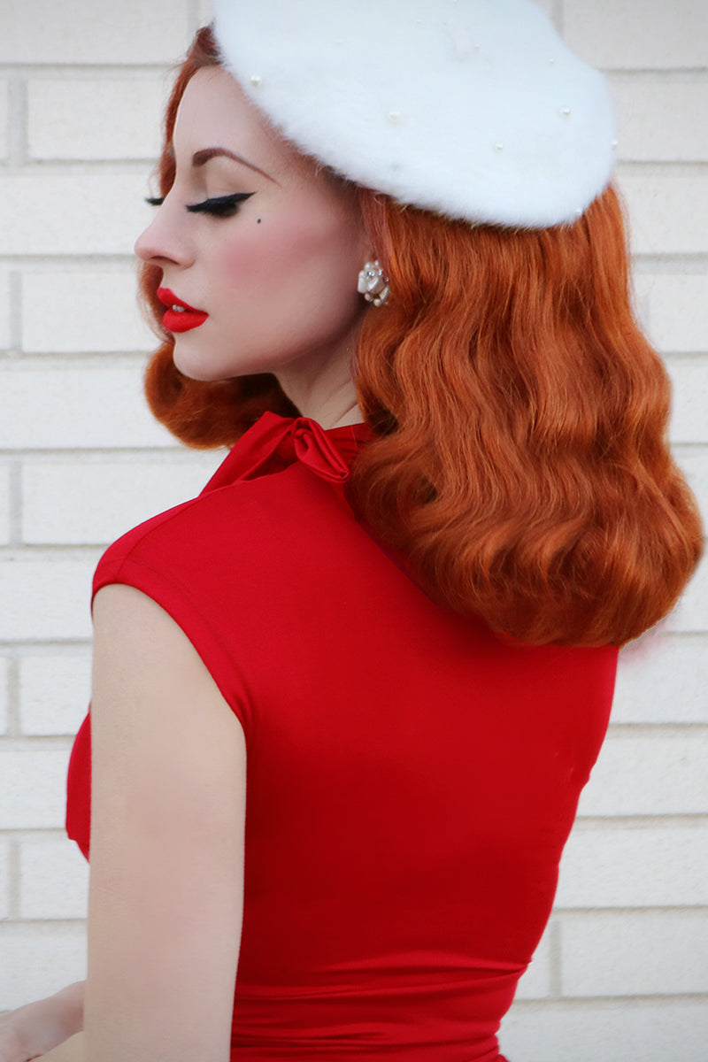 Bombshell Dress in Red - Plus Sizes only