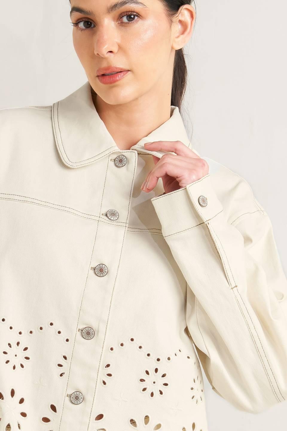 SUNDAY LEAF TWILL JACKET
