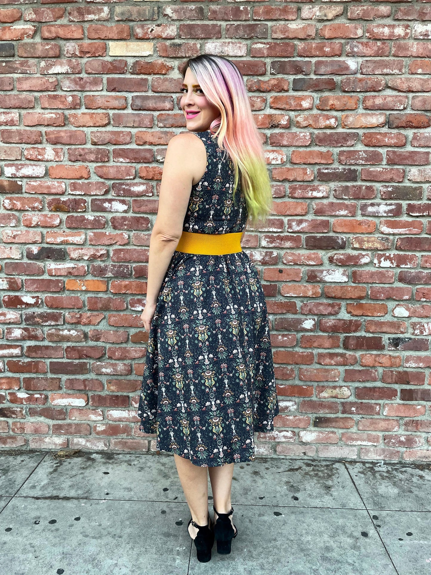 White Rabbit Midi Dress
